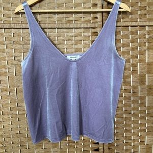Madewell Velvet Tank Top